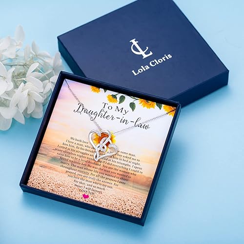 Miniatura 4 de LOLA CLORIS Collar para madre e hija, regalo para madre e hija, regalos de cumpleaños para mamá de hija, regalos de Navidad para mamá, collar de