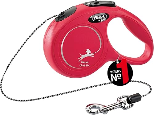 Miniatura 12 de Correa Automática Flexi New Classic M 5 M Cinta Negra Azul,Verde,Multi,Rosa neón,Naranja,Rosado,Rojo -