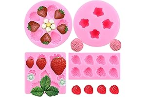 Mujiang Strawberry Silicone Molds