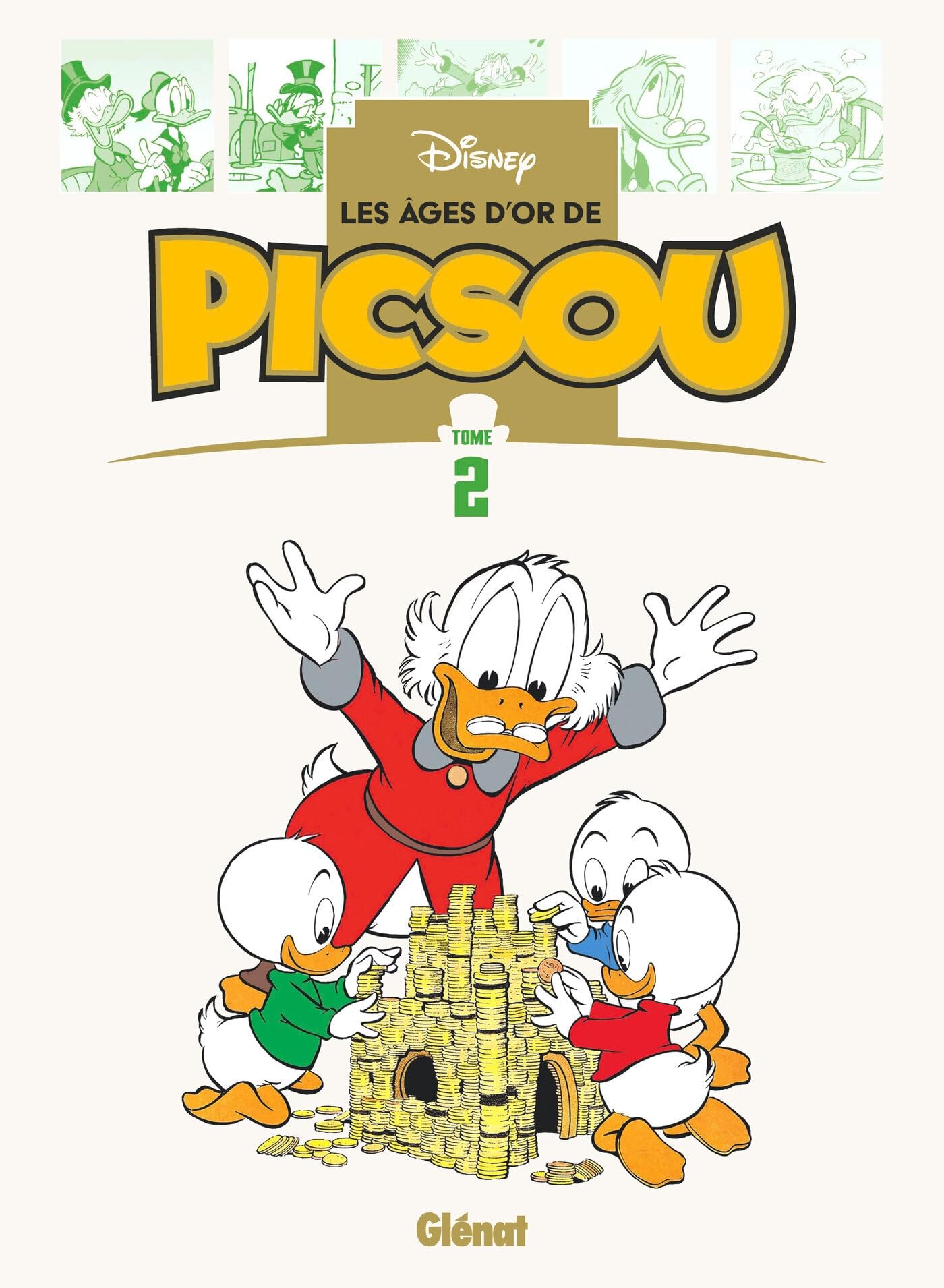 Glénat Bande dessinée Les âges d'or de Picsou - Tome 2