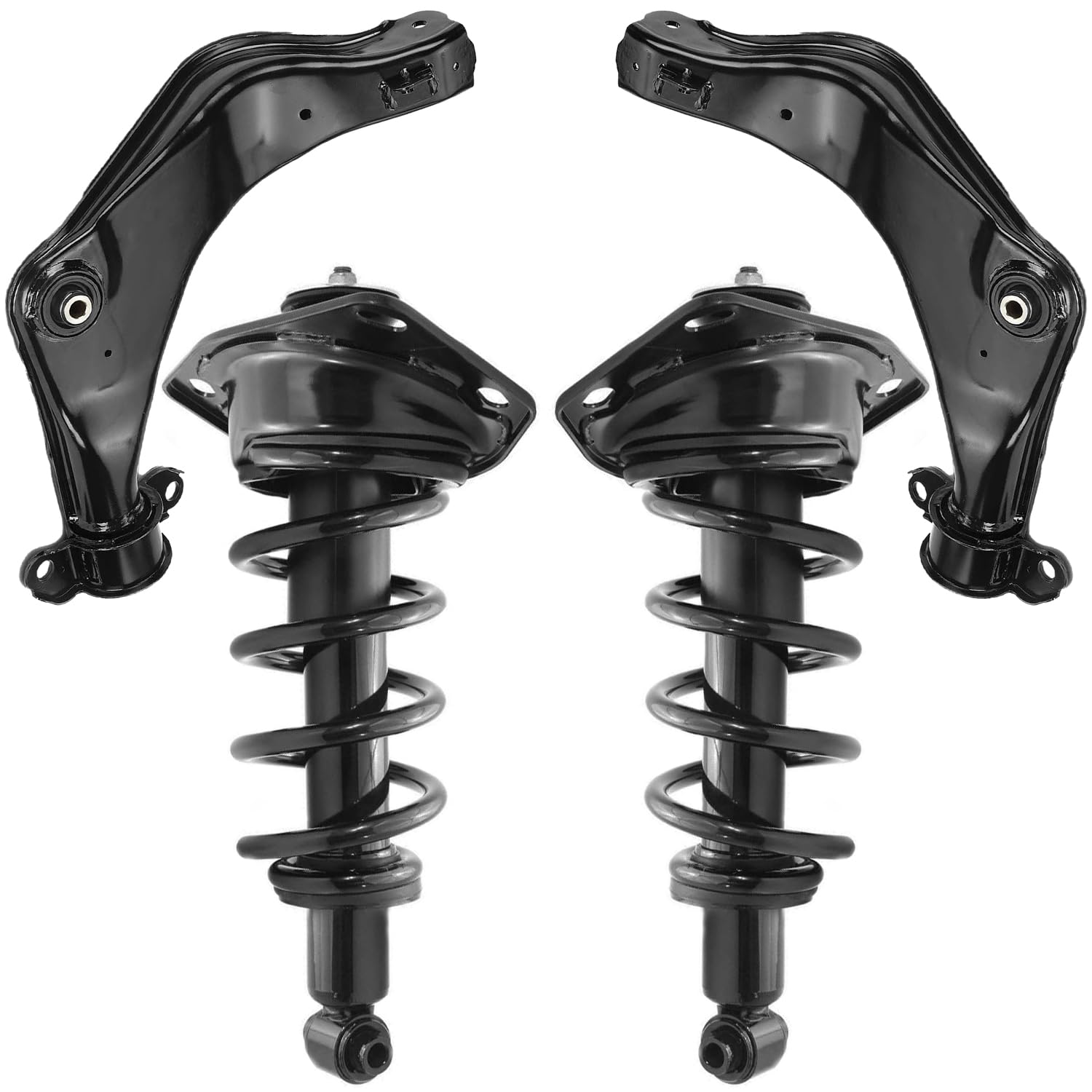 Detroit Axle - 4pc Rear Struts Kit for 2010-2015 Chevrolet Camaro, 2011