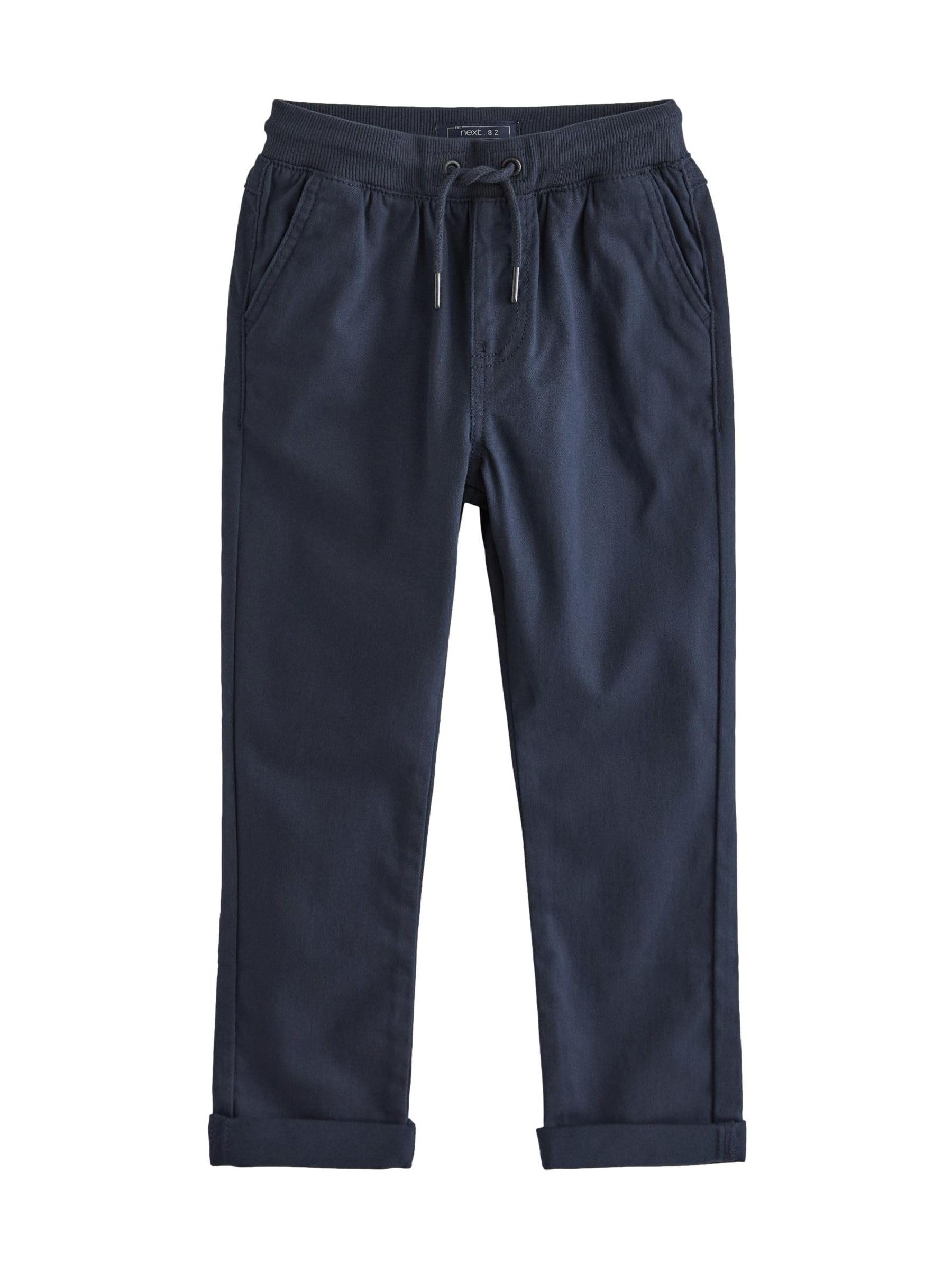 NEXT Garçon Pantalon Standard à Taille élastique côtelée