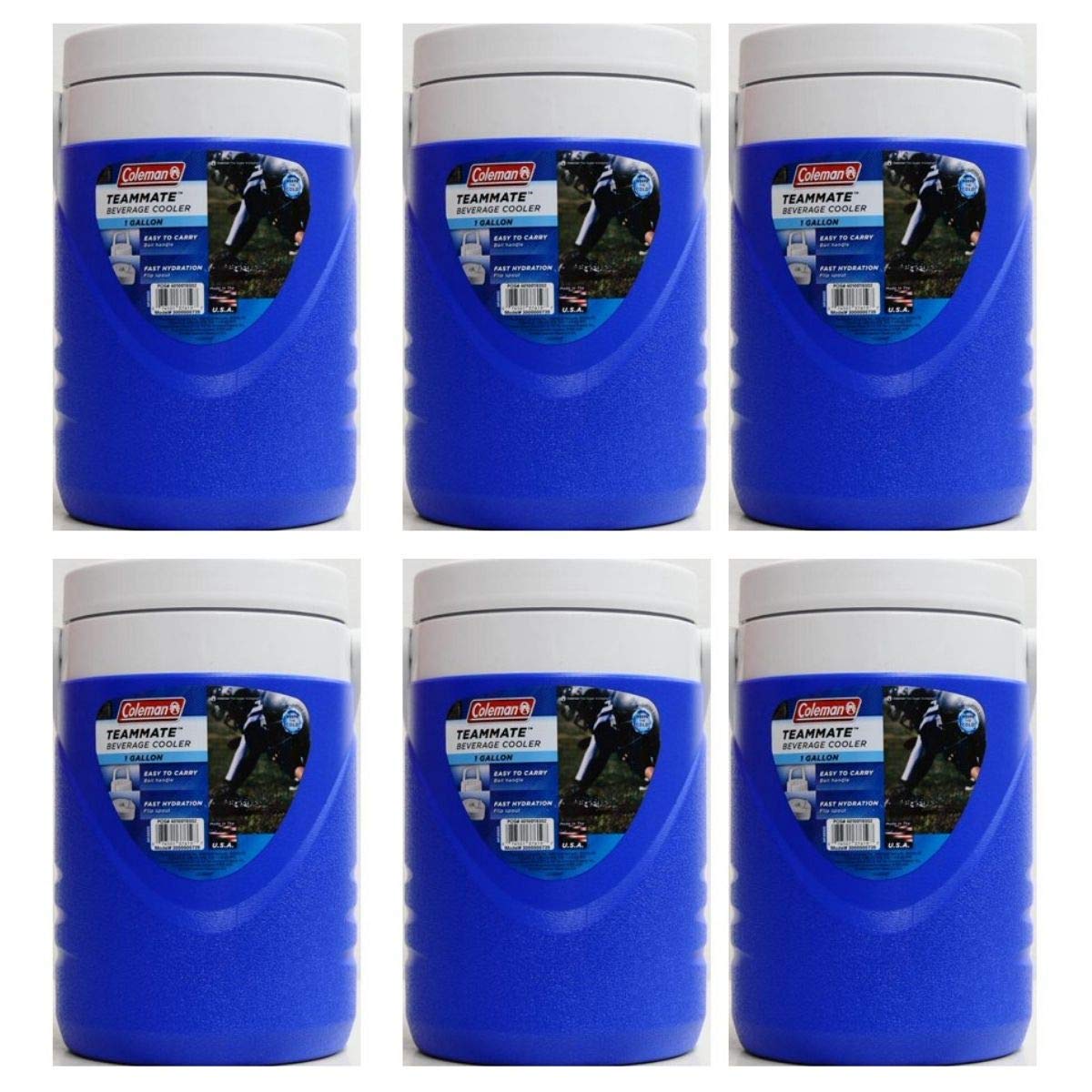 Coleman 1Gallon Jug (Blue/Set of 6) Amazon.in Home Improvement