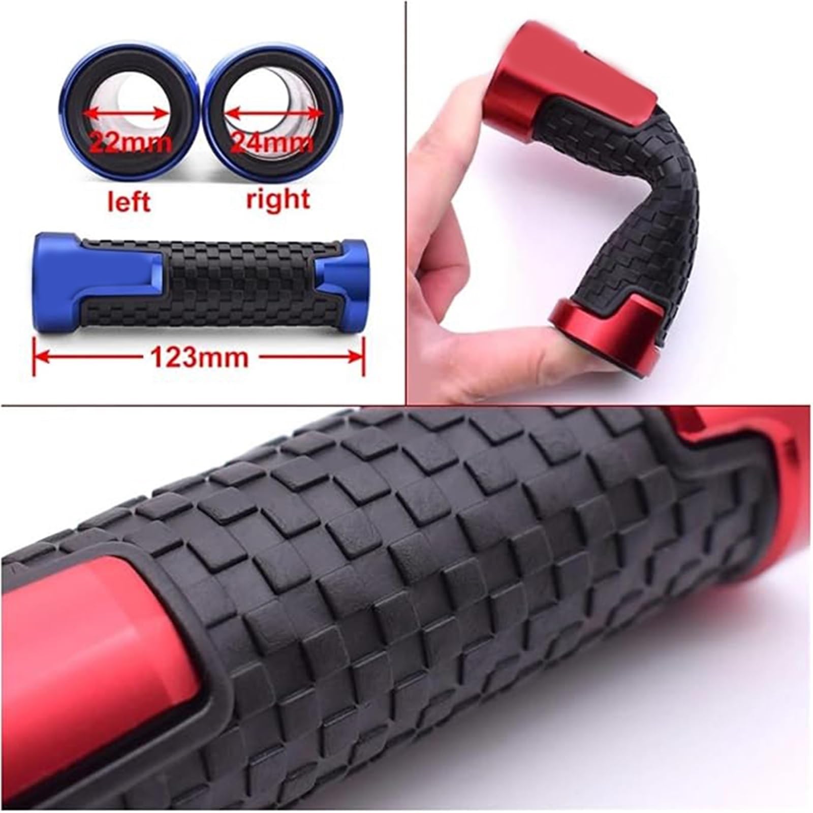 Amazon | オートバイハンドグリップ 7/8