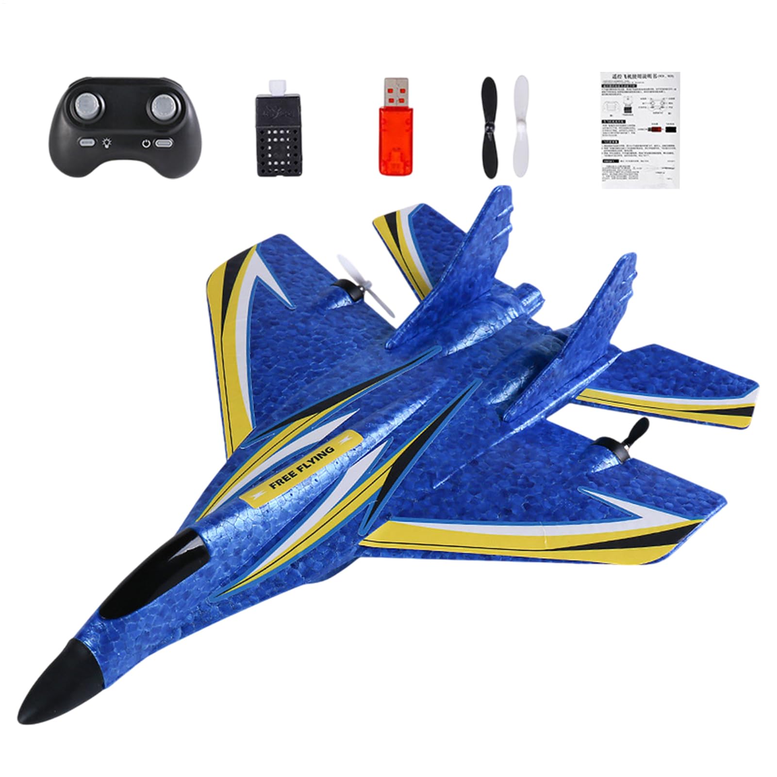 Plano De Control Remoto - Toys De Aviones De Avión RC Plano De Control Remoto Regalos | Avión Controlado Por Radio De Combate Spitfire Para Principiantes Con De Estabilización De Xpilot Con |