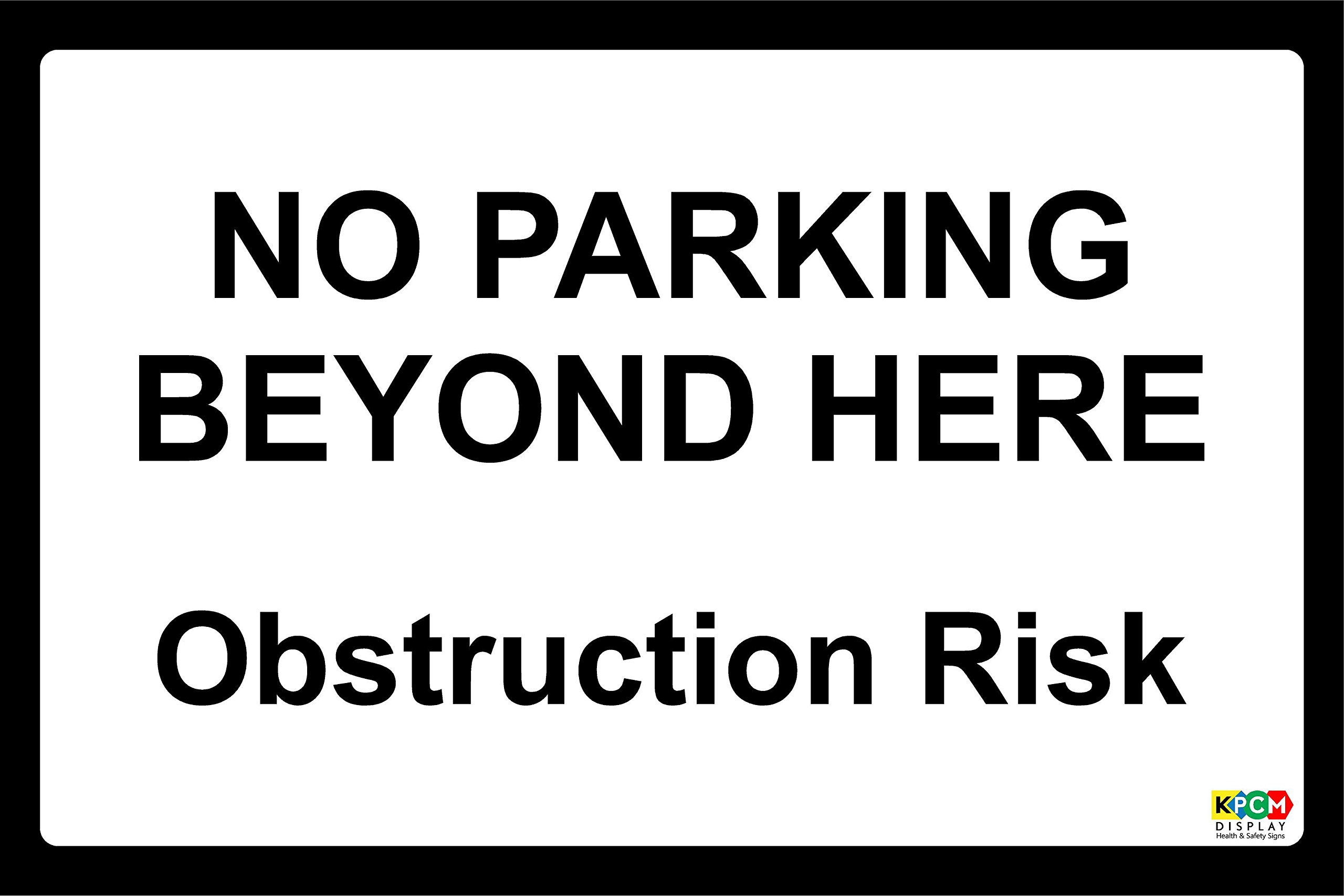 Parkverbot-Schild Aus Kunststoff (A5, 1 Mm Stark) – Sicherheitshinweisschild Für Innen & Außen