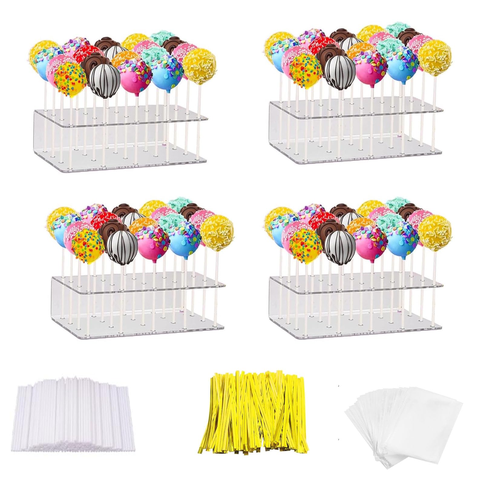 TOPPERS PER TORTA Rotondi in Acrilico, Cerchio Bianca Trasparente, per Deco7889 EUR 20,20