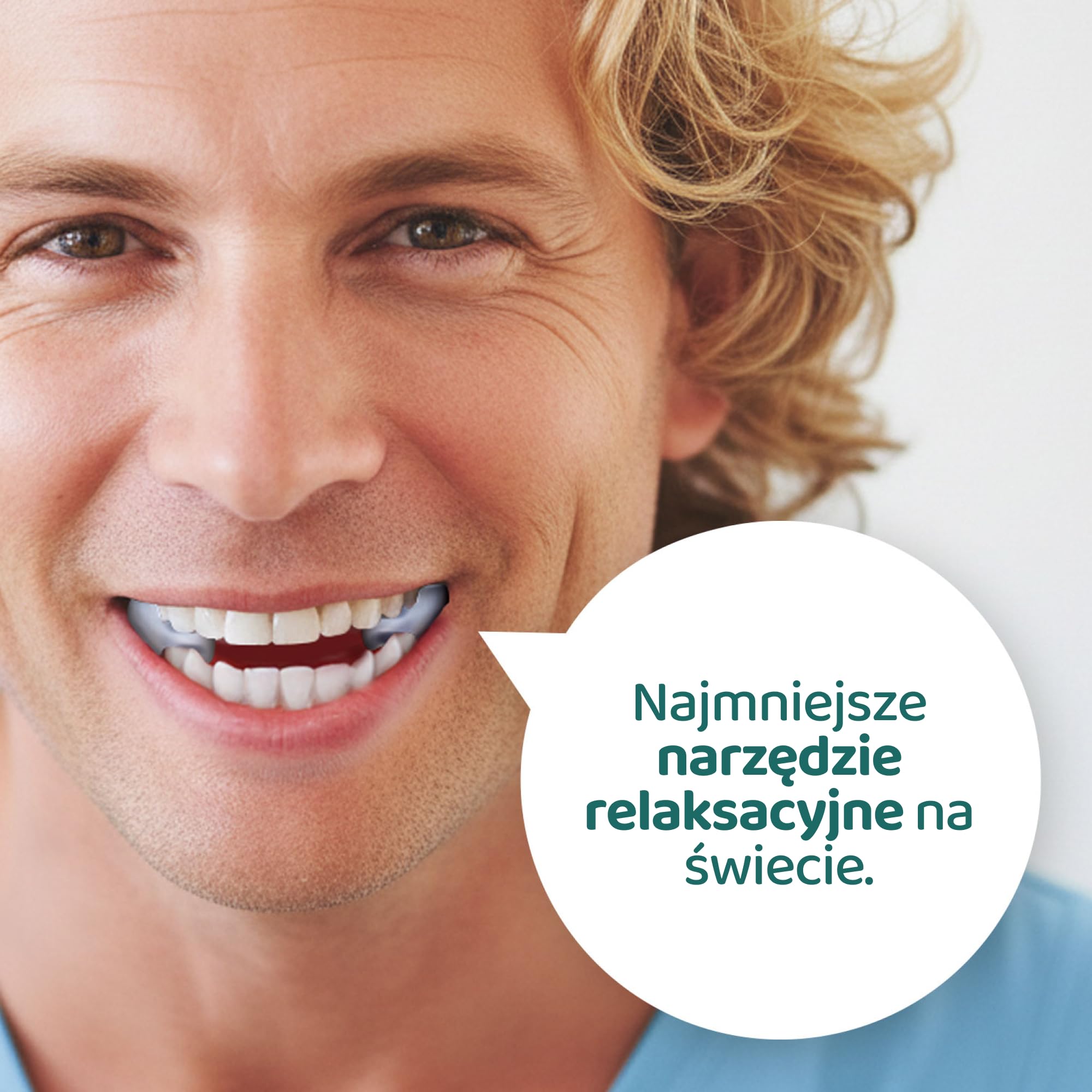 TJ-Motion Aligner 2,5 cm – relaks szczęki i aktywacja nerwu błędnego – zestaw 2 szt. z silikonu medycznego – przeciw bólom szczęki, karku i pleców – nie zawiera BPA, wegański, bezzapachowy.