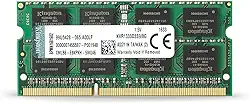 Memória para Notebook DDR3 8GB 1333MHz Kingston (KVR1333D3S9/8G)