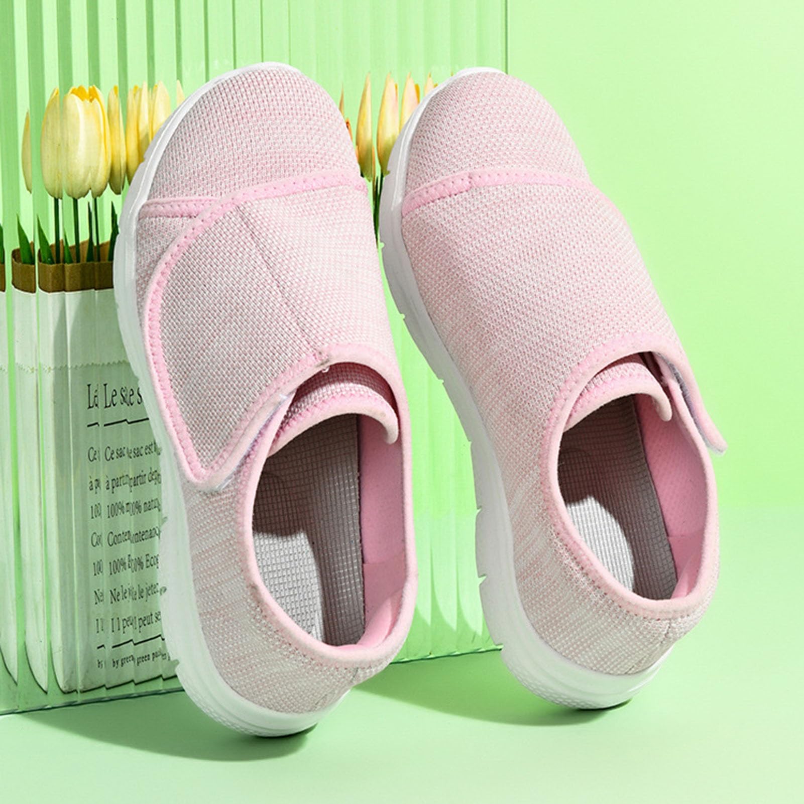 Unisex Scarpe per Edema Ortopedico per I Piedi Gonfi,All'aperto Donna Scarpe Larghe per Diabetici,Traspirante Borsiti Pantofole Diabetiche per Uomo,per Fascite Plantare