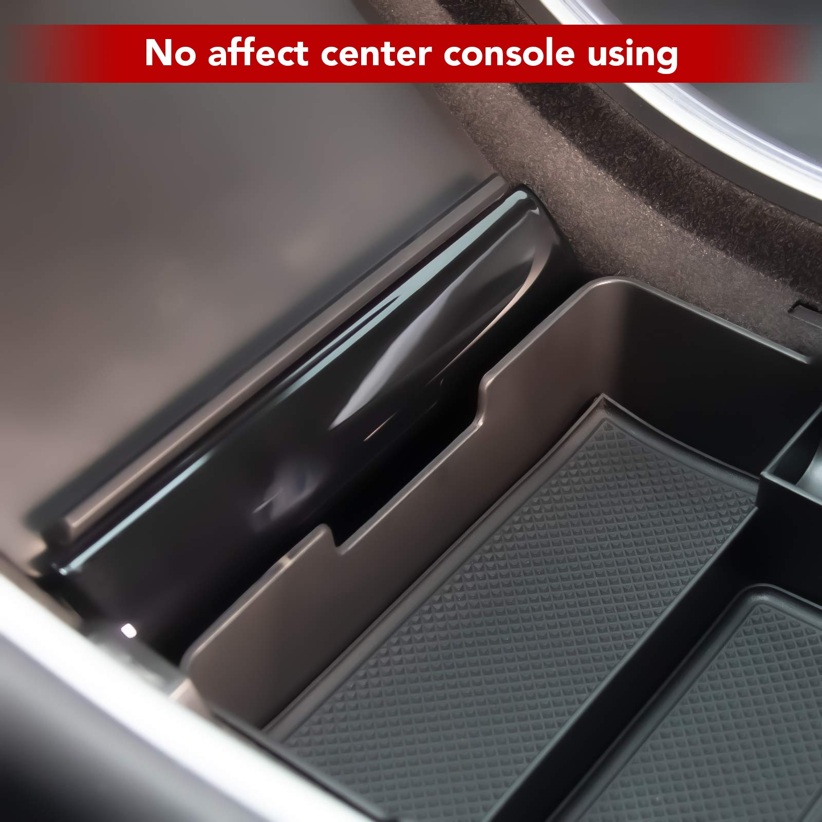 Buy Basenor Tesla Model 3 Model Y Center Console Organizer Tray