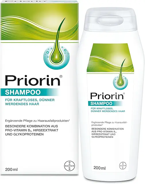 Priorin Shampoo für kraftloses Haar - Stärkende Haarpflege ohne Parabene