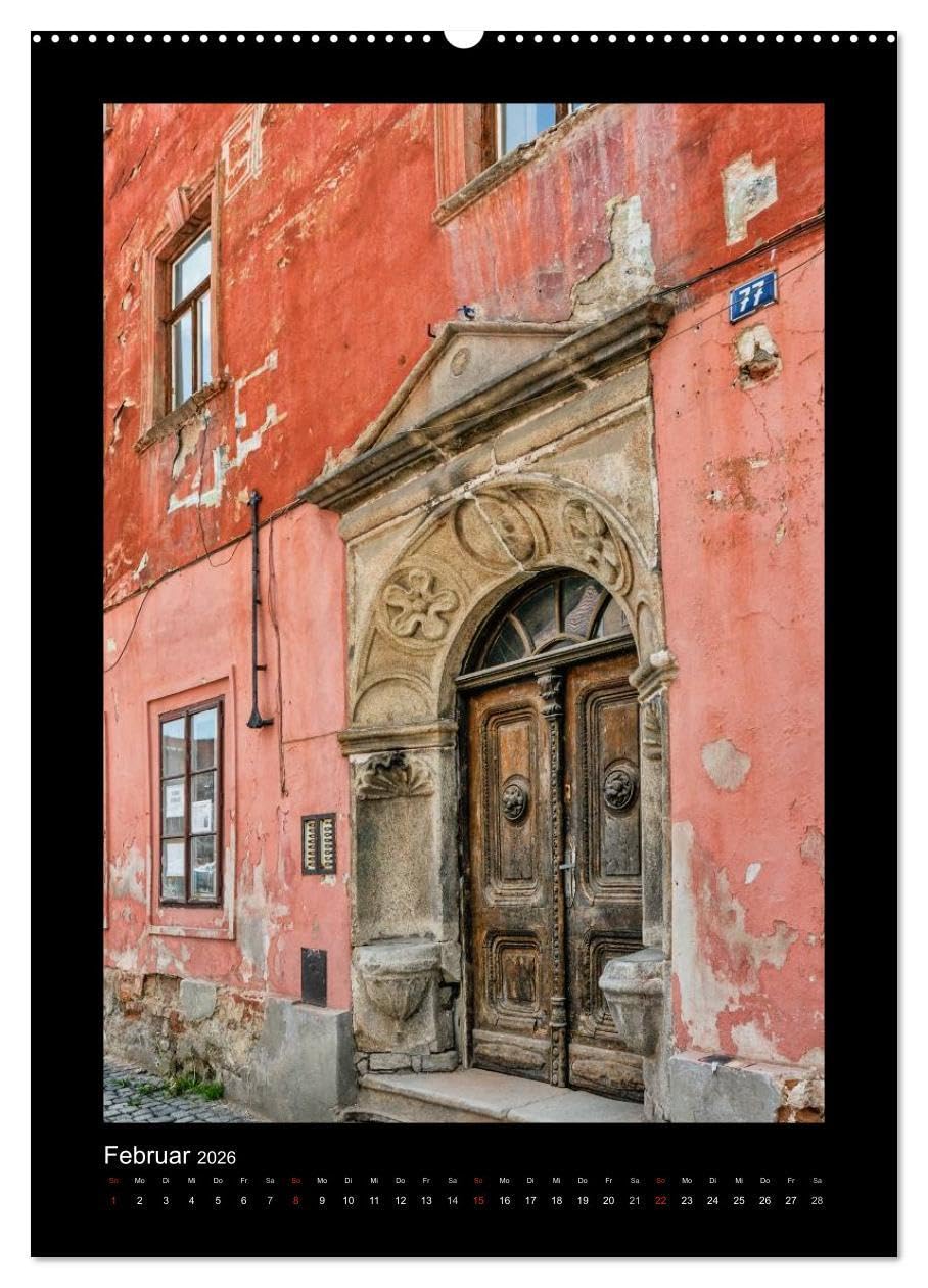 Cesky Krumlov Krumau (hochwertiger Premium Wandkalender 2026 DIN A2 hoch), Kunstdruck in Hochglanz: Bilder aus Cesky Krumlov - Krumau