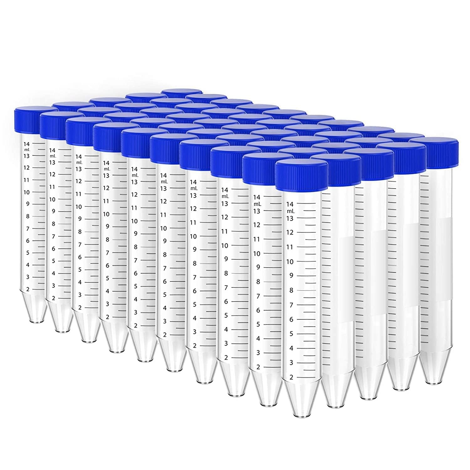 MICROFILL 15ml Centrifuge Tubes (Pack of 50) – Sterile & Leak-Proof Lab Tubes for Scientific & Research Use