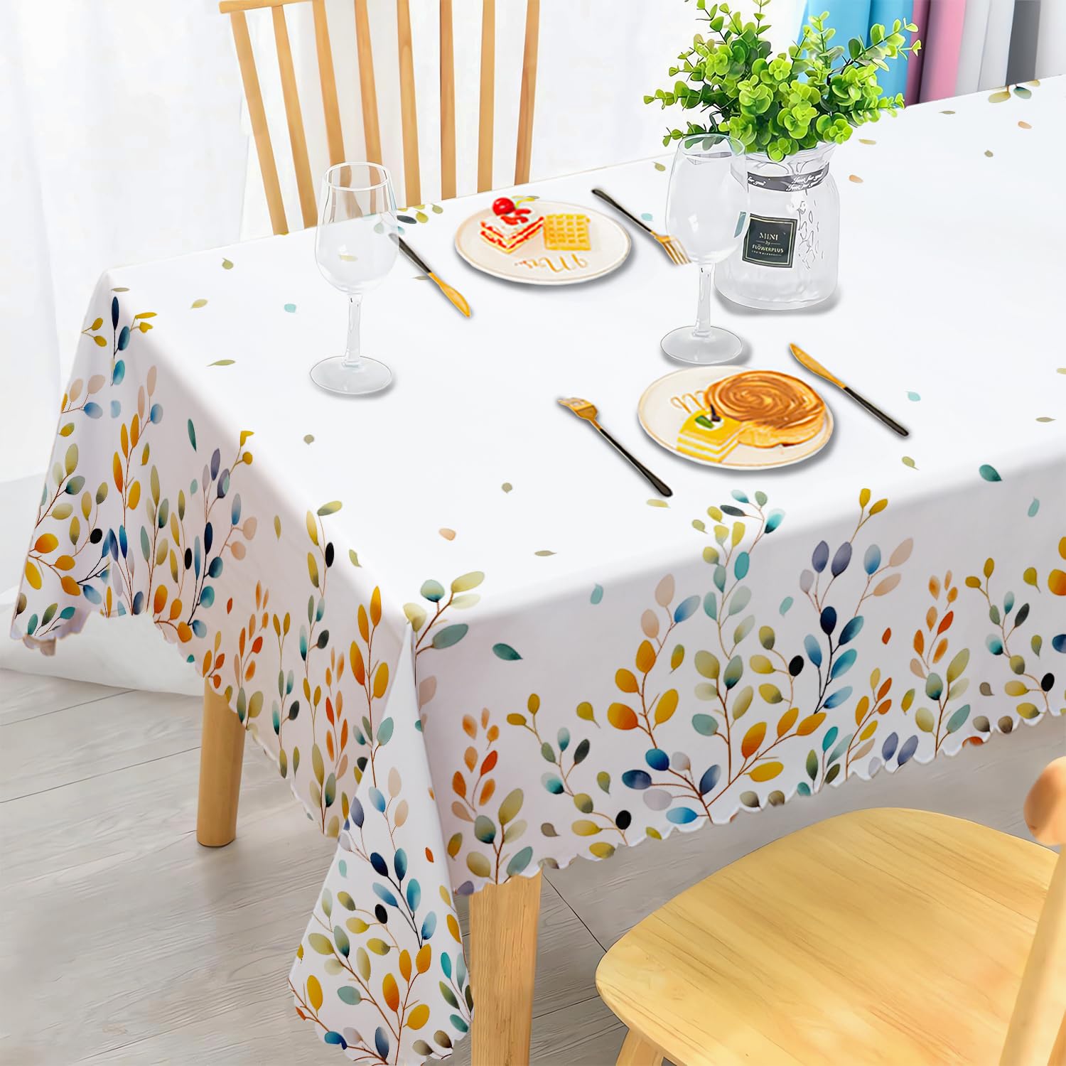 iEvery Eucalyptus Tablecloth Wipe Clean