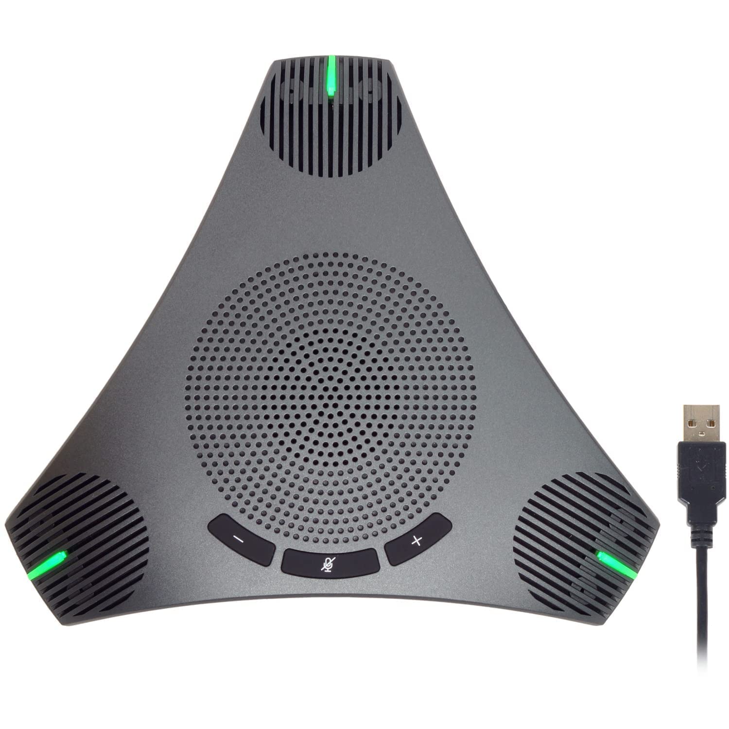 Bequest Portable USB Speakerphone -Q95 Mini Conference Speaker for 6 People Business Conference Phone 360° Voice Pickup Microphone USB Skype Speakerphone Conference Call Speaker Plug and Play-image-28
