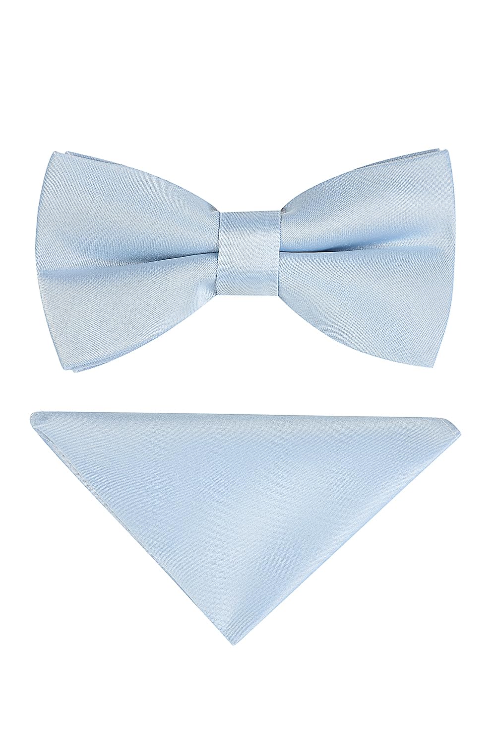 Jenson Sameul Bow Tie pocket square set (Pastel Blue)