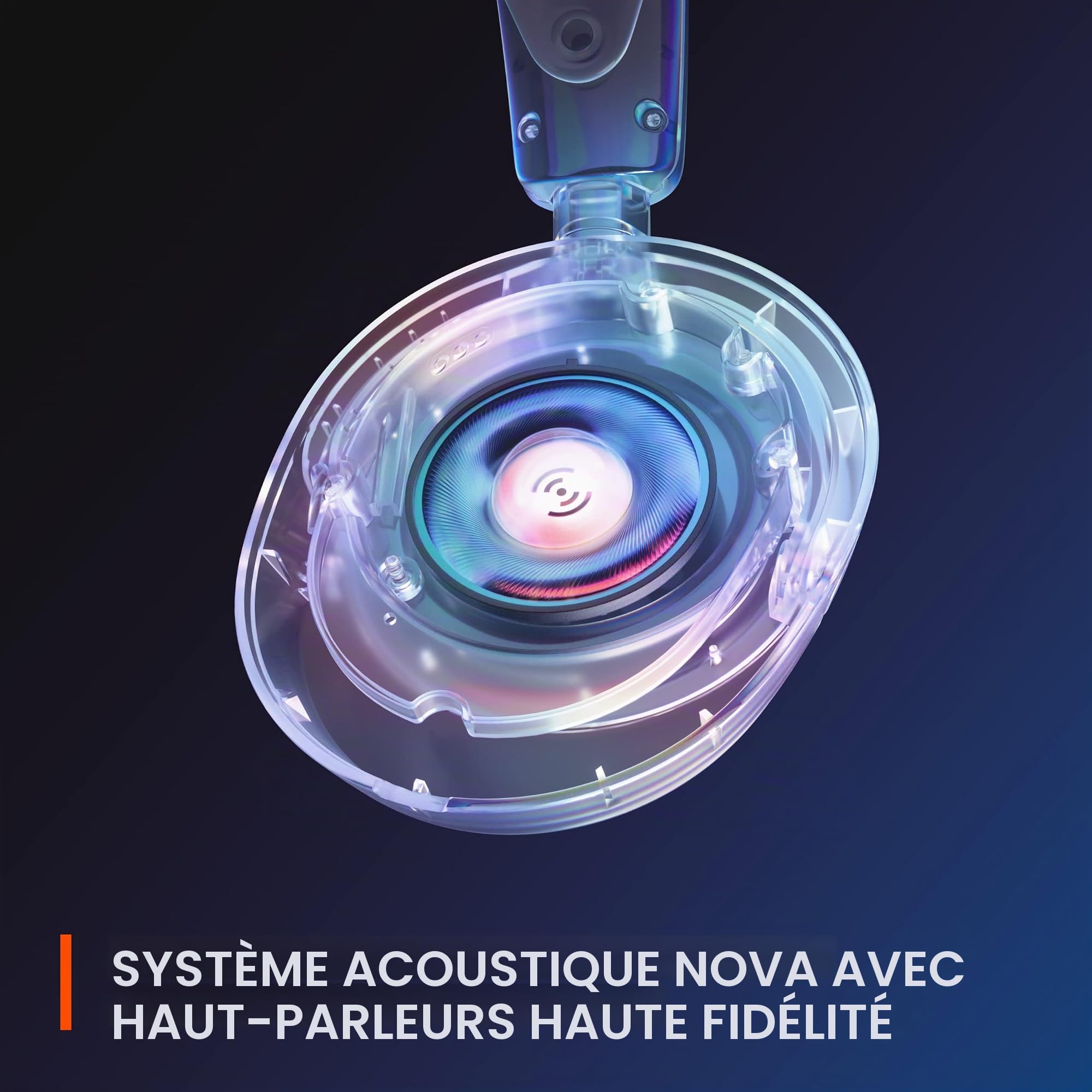 SteelSeries Arctis Nova 3 Casque de Jeu Multi-Plateforme – Signature Arctis Sound – ClearCast Gen 2 Mic – PC, PS5/PS4, Xbox Series X|S, Switch, Mobile, Noir