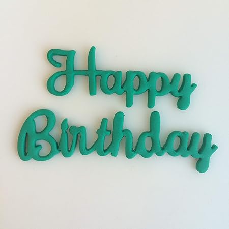 Amazon ハッピーバースデー 筆記体 266 B524 クッキーカッター 7インチ Cookie Cutters クッキー型 通販