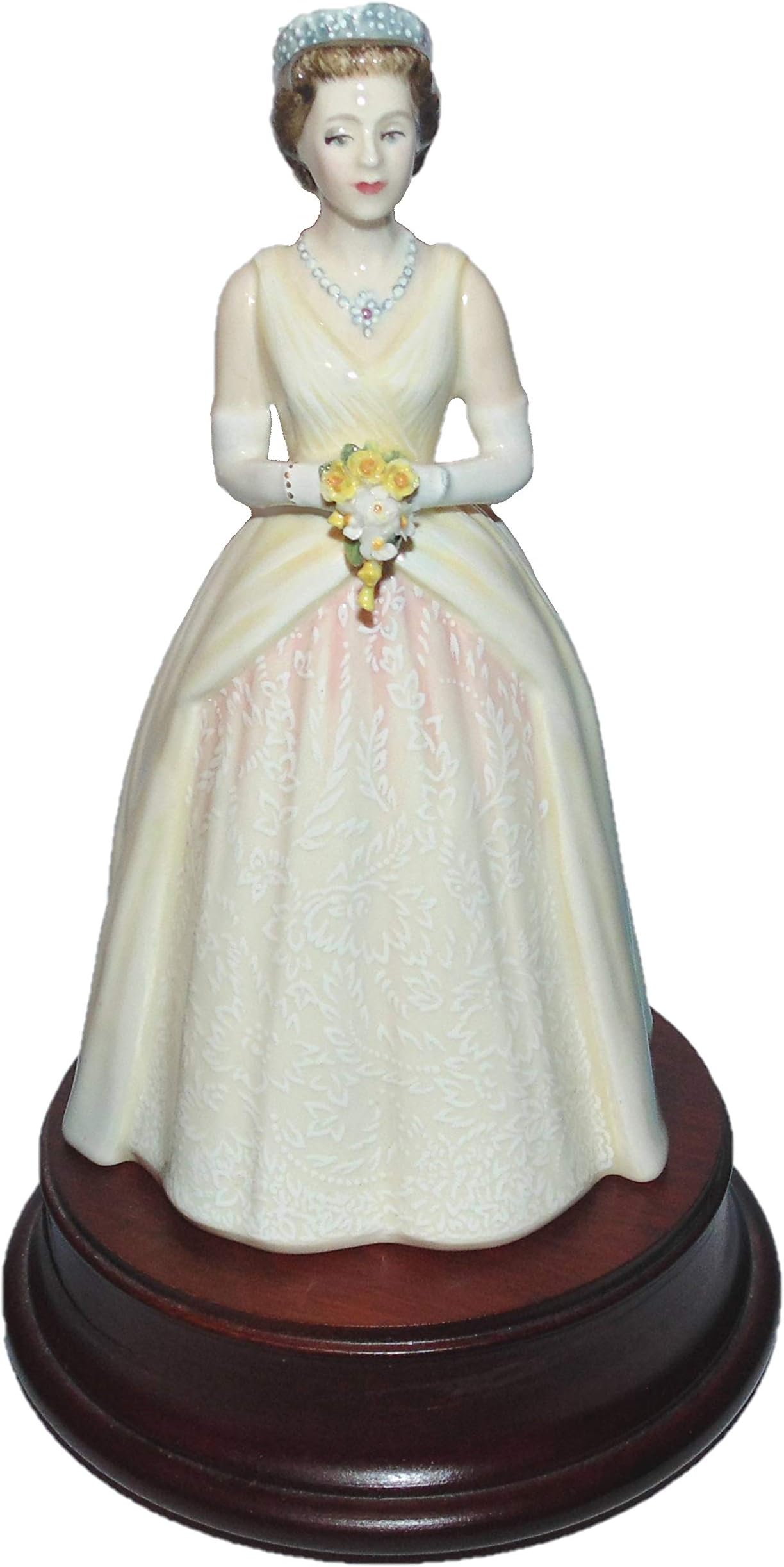 Royal Doulton Figurine HM Queen Elizabeth II HN3440 Made and Handpainted UK *