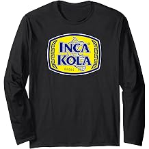 Inca Kola Soda Drink Peru Peruvian Lime Ceviche Aji Long Sleeve T-Shirt