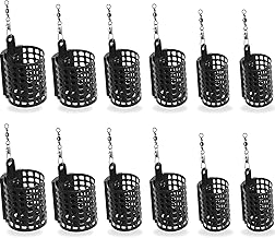 Fishing Feeder Metal Cage with Weights and Swivels Lead Free Various Sizes