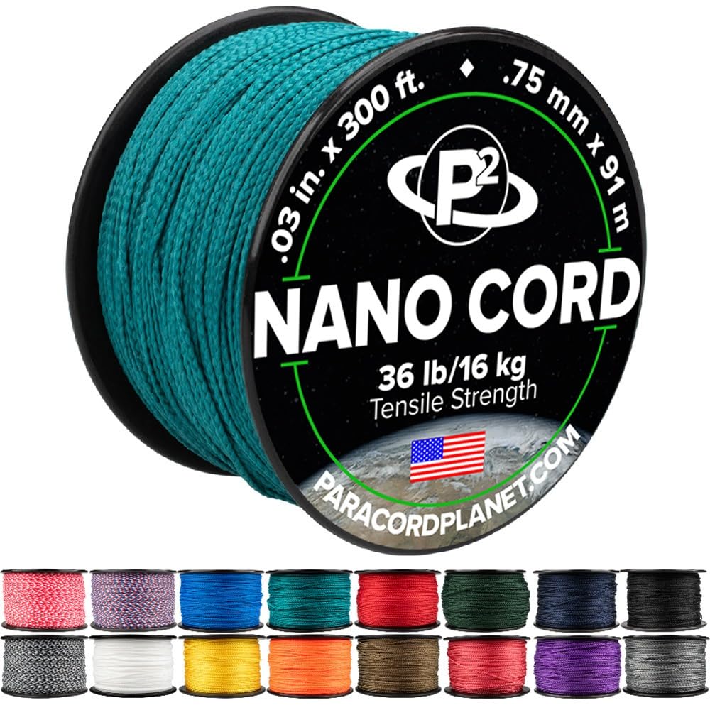 Paracord Planet Nano Cord –Lightweight Nylon Nano Paracord – Great for Arts & Crafts, Home Décor, Camping and More-picture-14