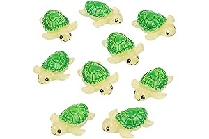 Lifelike Mini Turtles for Mesmerizing Decor