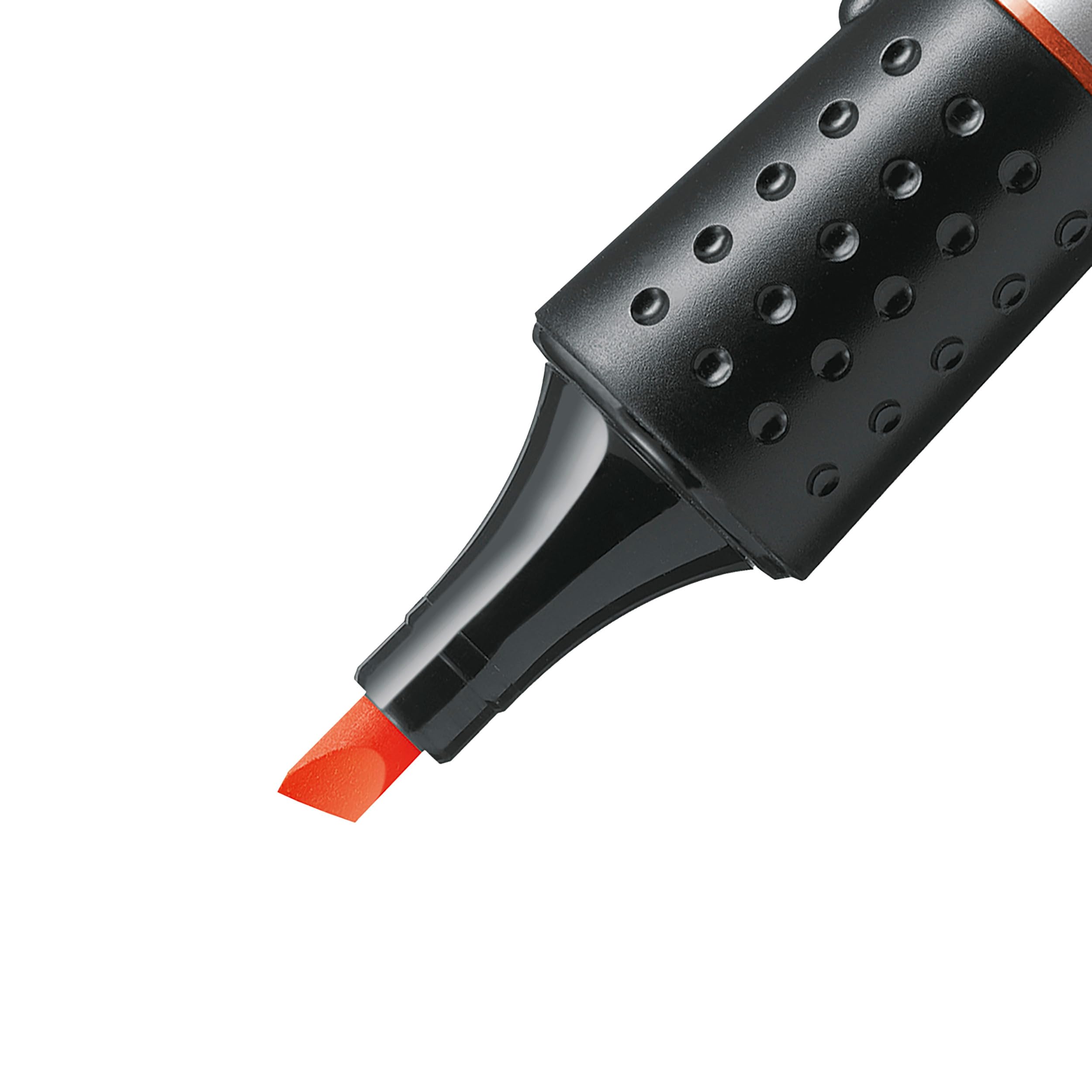 STABILO LUMINATOR - Evidenziatore - lunga durata e doppio tratto (2 + 5 mm) - Confezione da 5 - Arancio