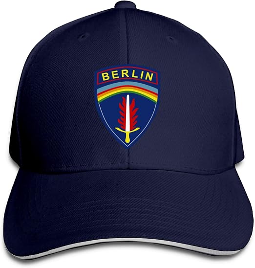 Us Army Berlin Brigade Patch Baseball Caps Sandwich Caps Navy At Amazon 