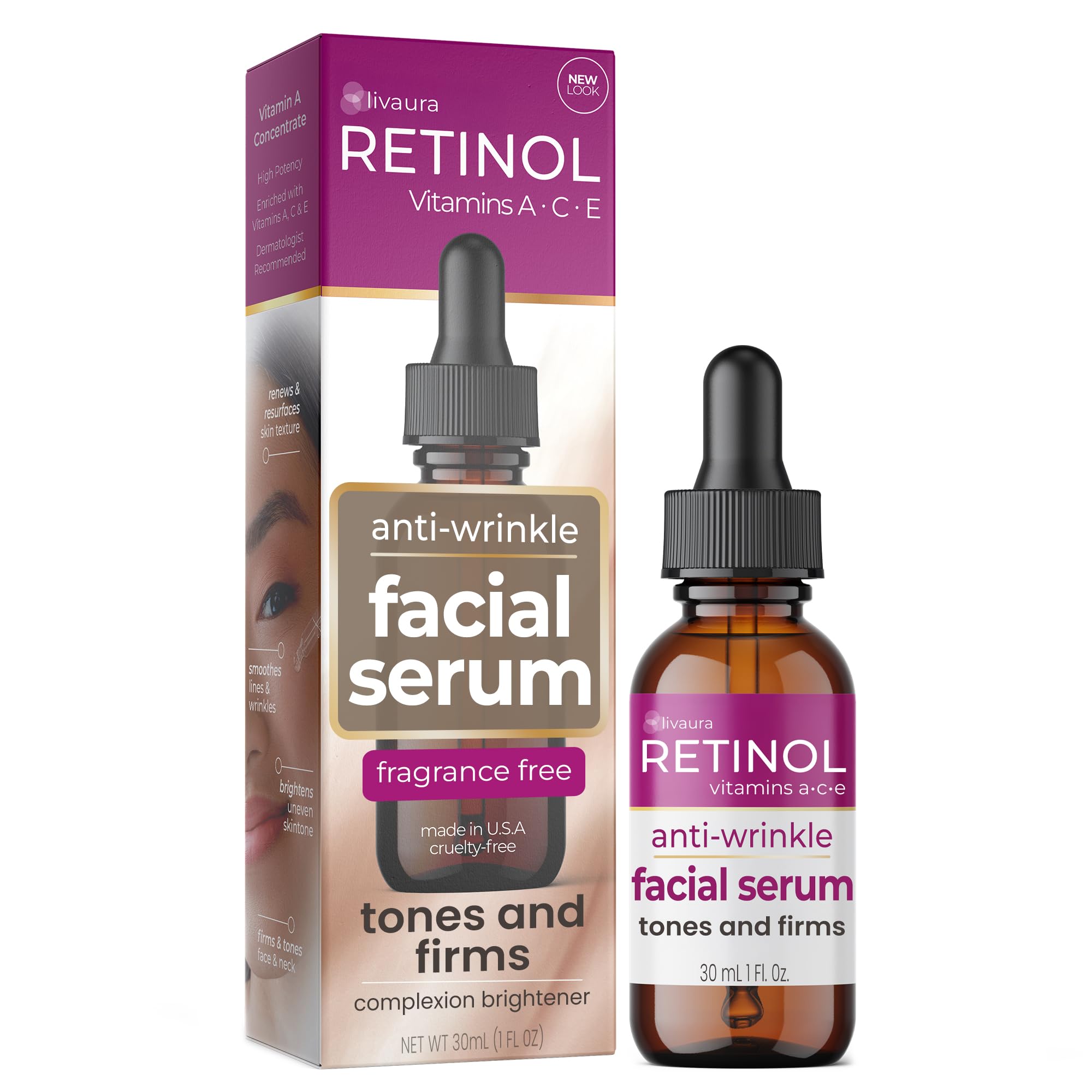 Skincare Retinol Anti-Falten-Serum 30 ml