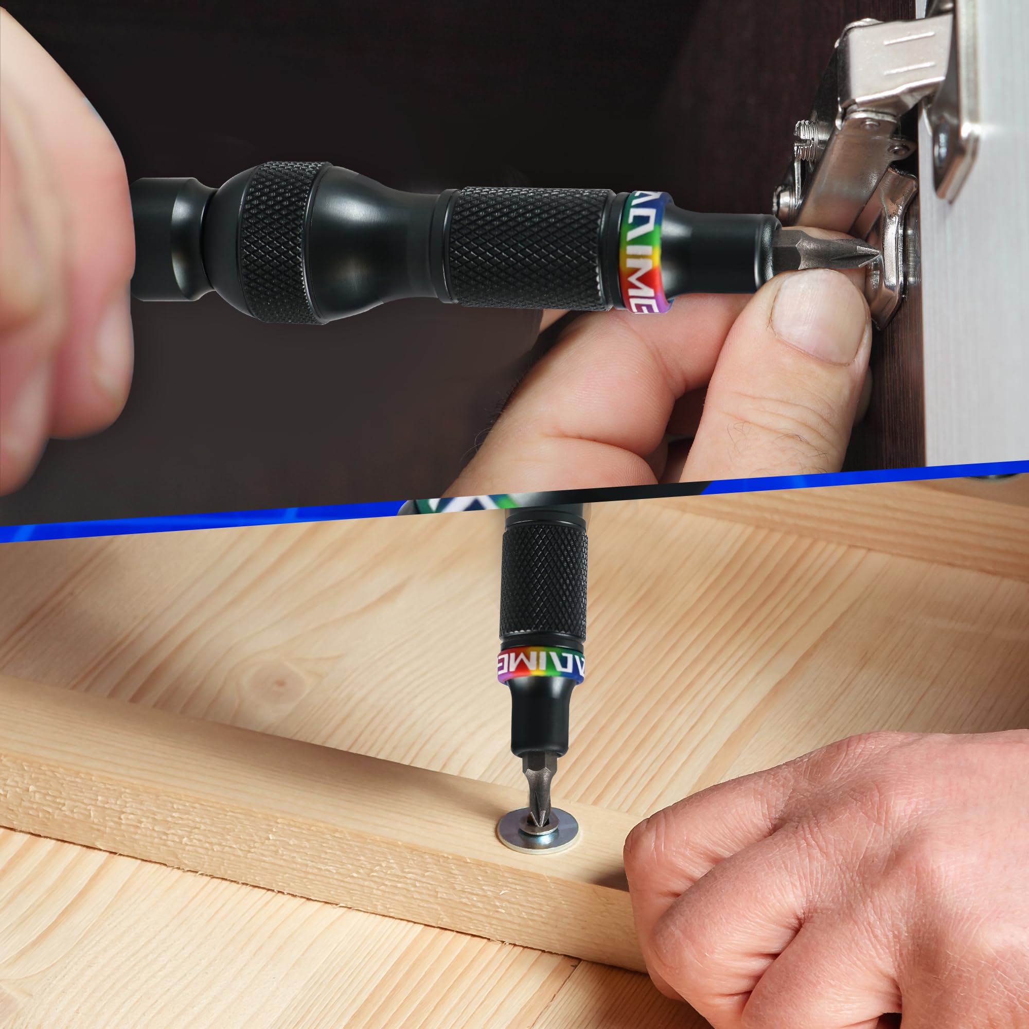 Destornillador Multibit, Juego Portátil con Puntas Intercambiables,Herramienta Reparación para Hogar Bricolaje y Electrónica