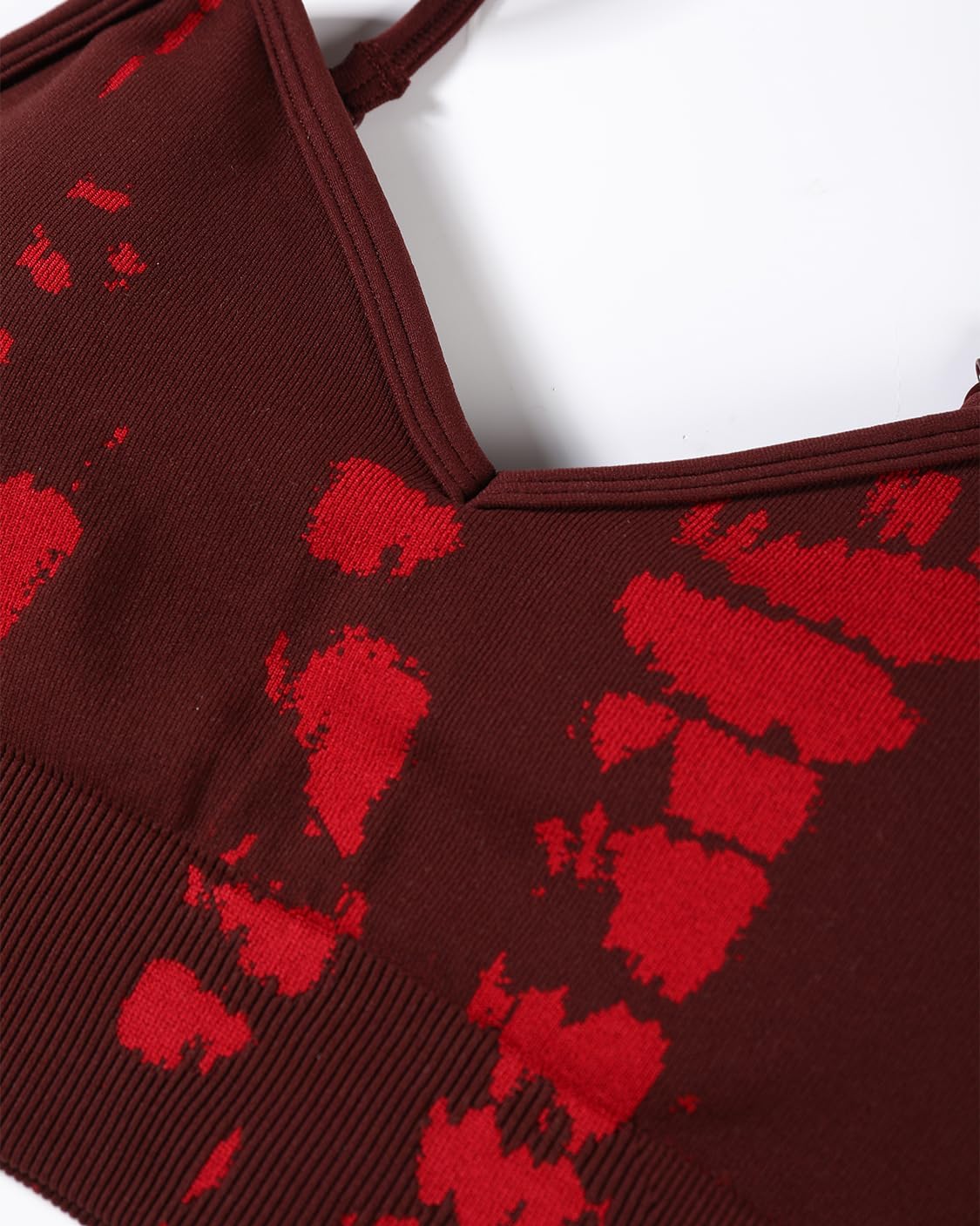 AUROLA Serpent Seamless Sports Bras for Women,Backless Padded Strappy Workout Gym Yoga Crop Tops - Image 3