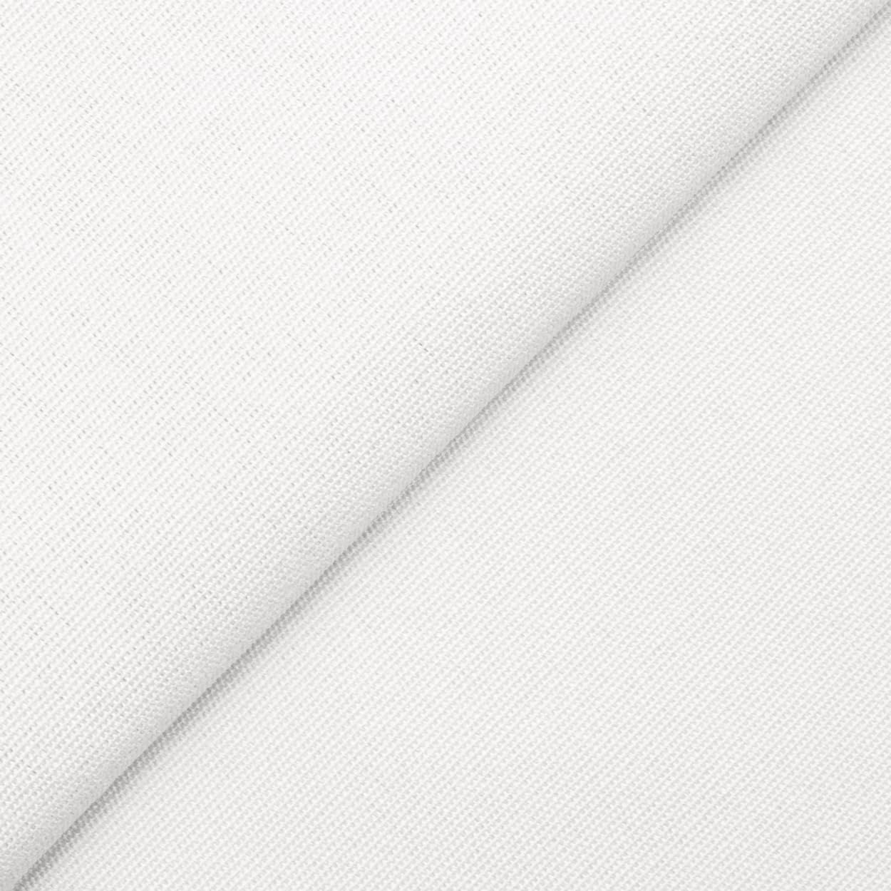 DESHOME Palma – Tela al metro para exterior, 160 cm de altura, oleo, repelente al agua, tela al metro, resistente para tapicería de sofá, cojines, sillas, tumbonas, toldos (5 metros x 3,2 m, blanco)