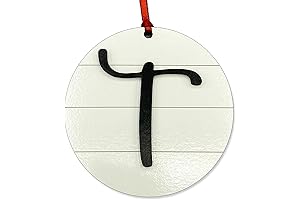 Personalized Wood Shiplap Christmas Ornament