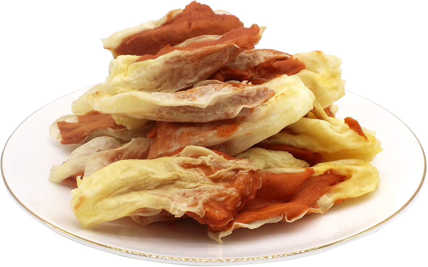 Pawant Chicken with Rabbit Ear Dog Chews Treats Puppy Training Snacks Rawhide Free Treats for Small Dogs 0.5lb/227g