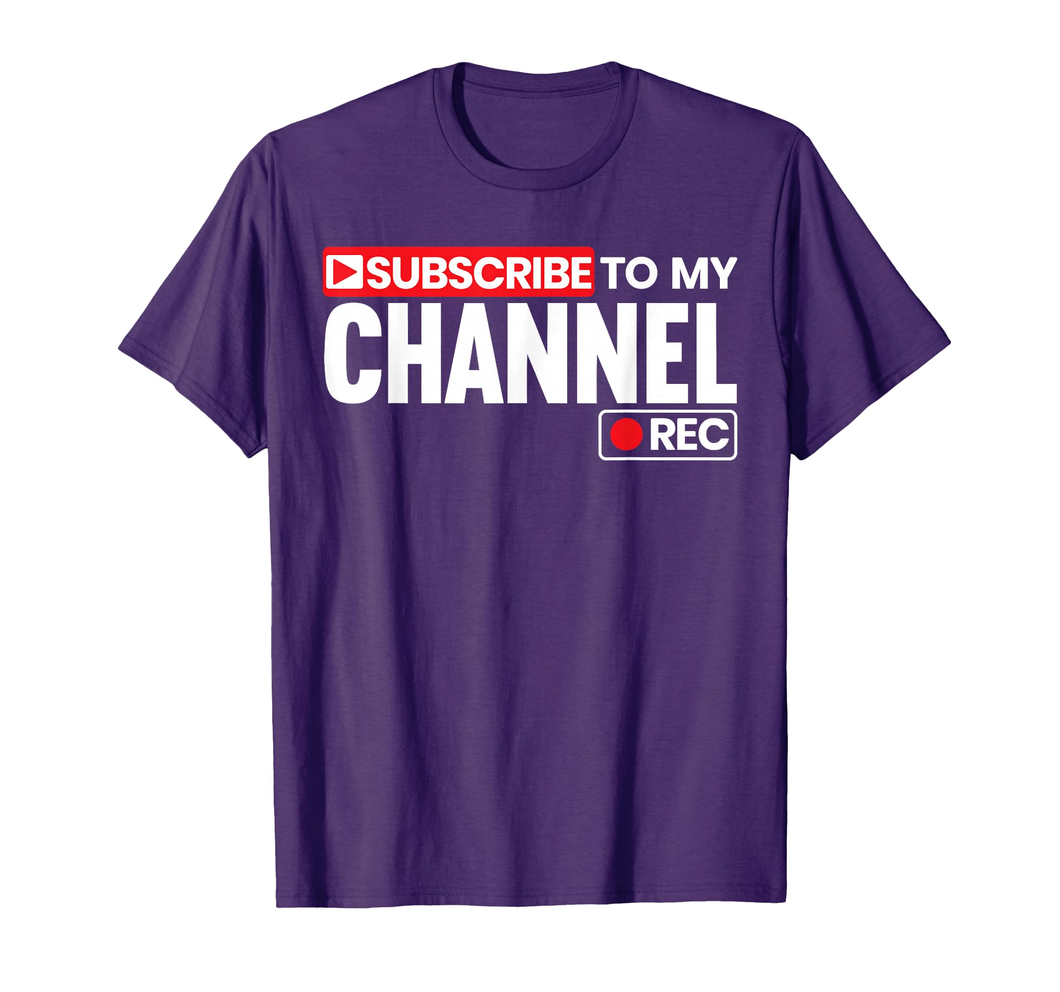 Subscribe to My Channel Livestreaming Online Streaming T-Shirt