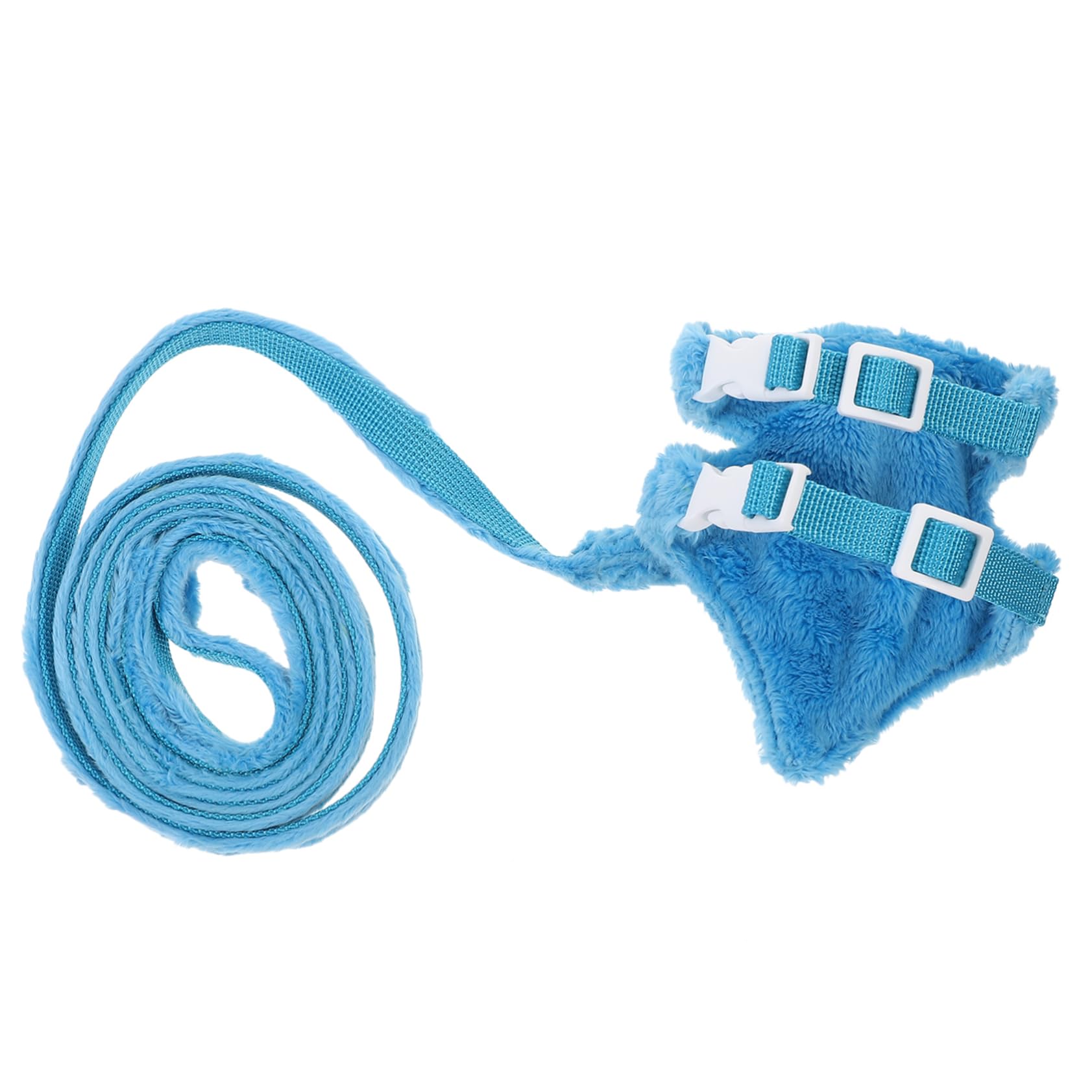 VICASKY Pet Traction Rope Harness Ferret Leash Vest for Comfortable Walking with Bell and Design for Pets Random Color