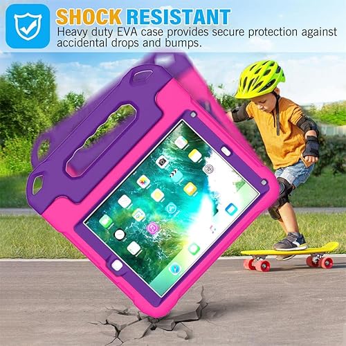 Miniatura 5 de SUPLIK Funda para niños para iPad de 56 generación (9.7 pulgadas, 20172018), iPad Air 1 y Air 2 y Pro 9.7 Funda con protector de pantalla, cubierta