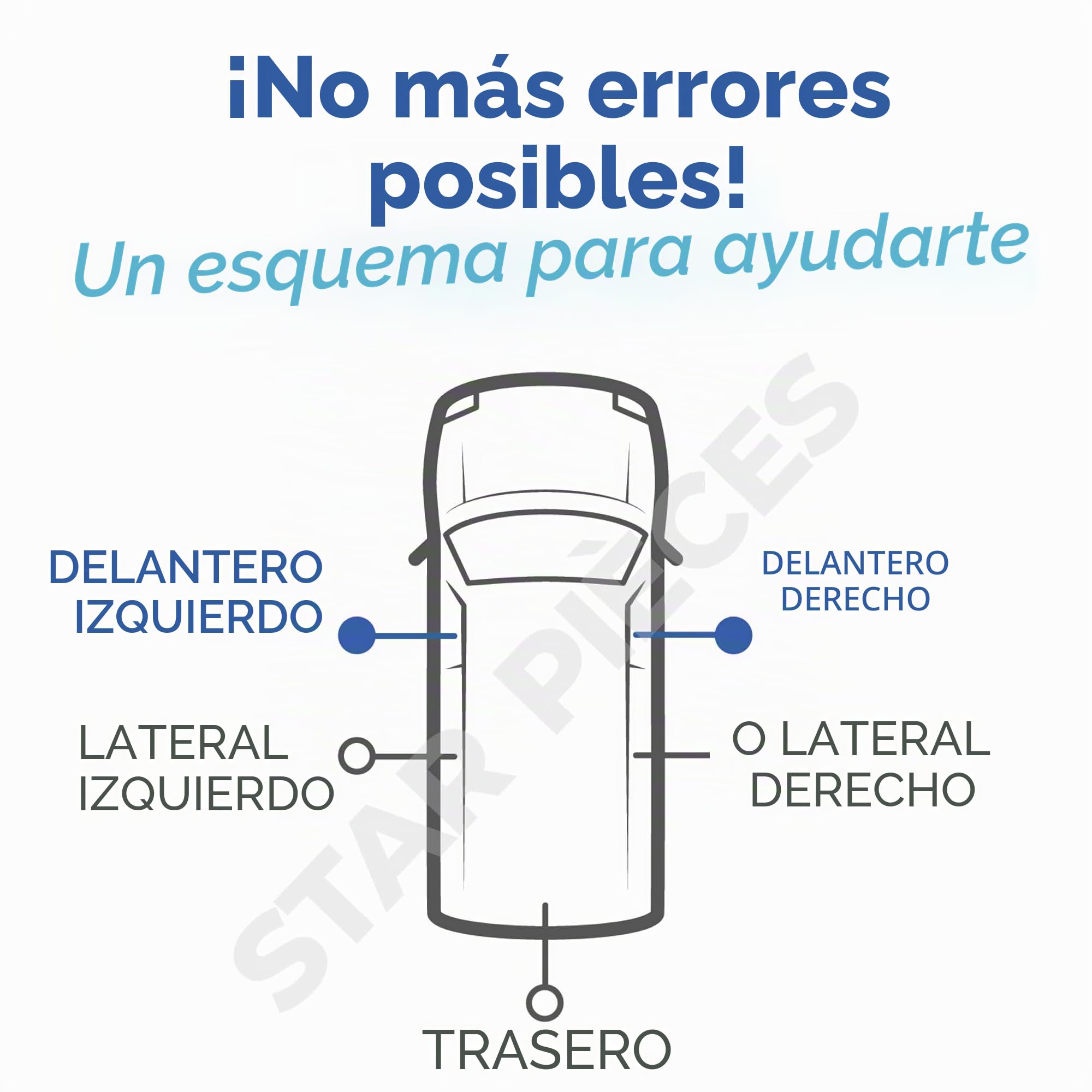 2 cerraduras puertas delanteras + antirrobo compatibles para Kangoo y Nissan Kubistar (1997-2009) con duplicado de llave | 7701470736