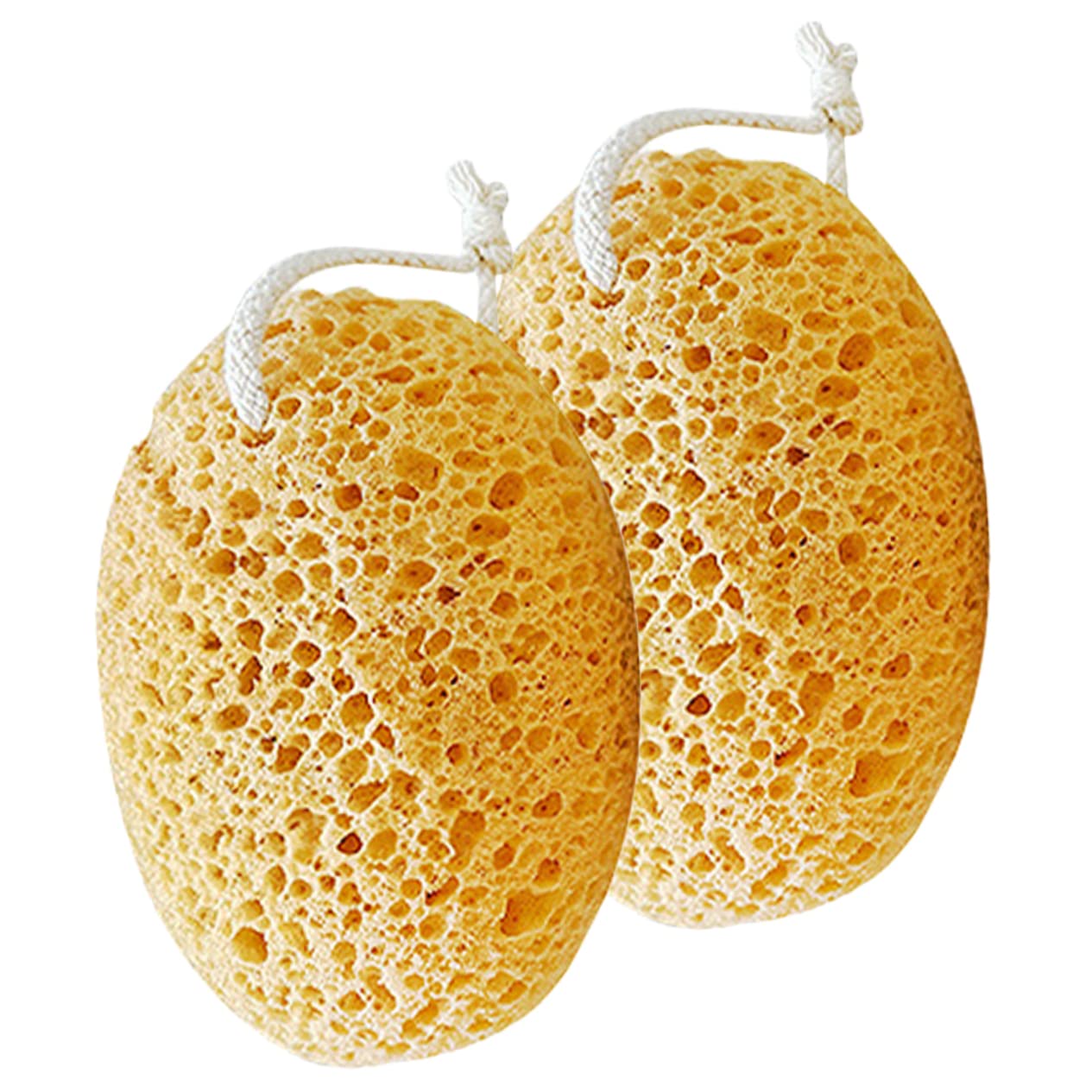 FOMIYES 6piezas Esponjas Exfoliantes De Cuerpo De Unidades Esponjas De Doble Cara Para Limpieza y Masaje Para Baños y Cuidado Piel