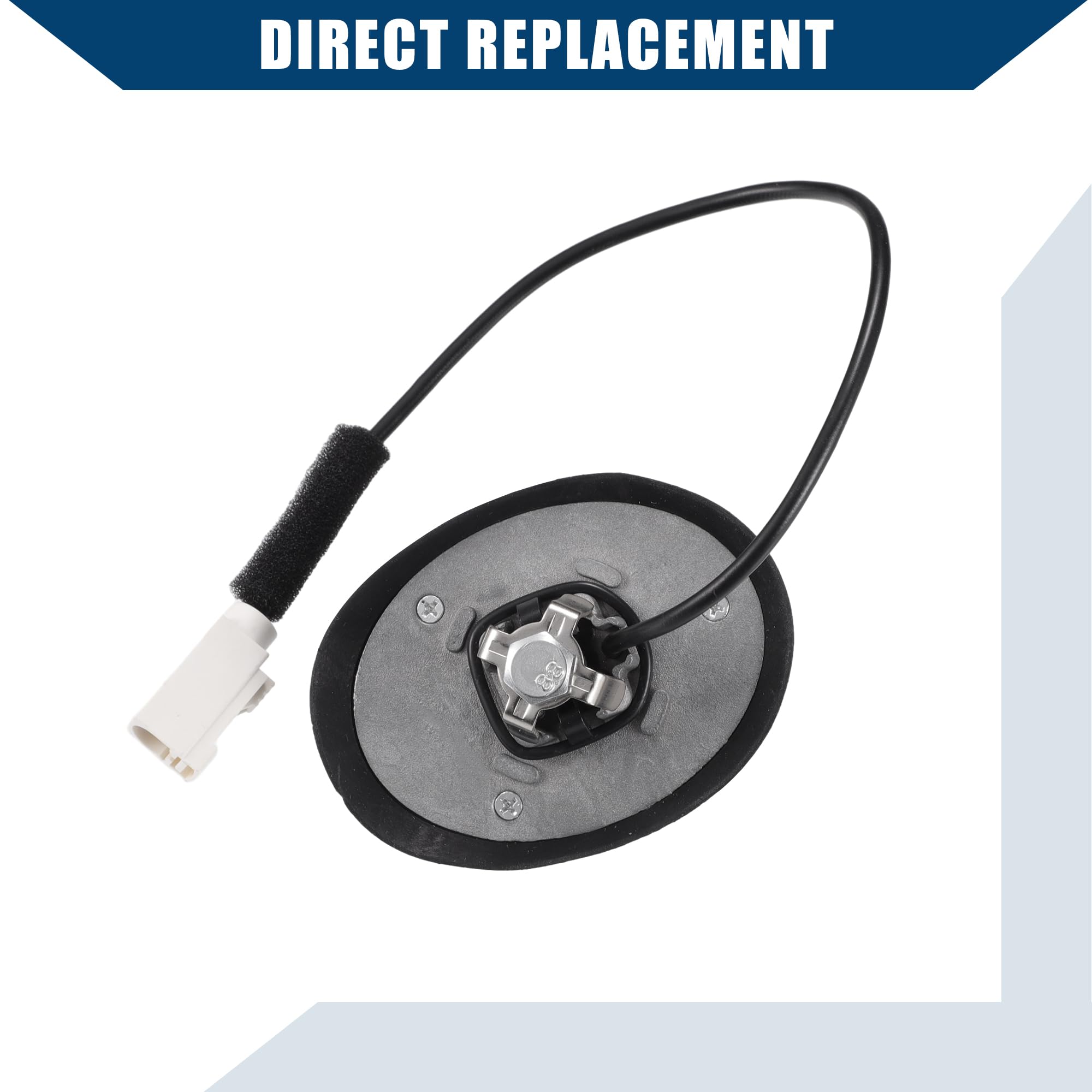 Nr. 50540987 - Base antenna per Fiat 500, esterno, resistente, 1 pezzo