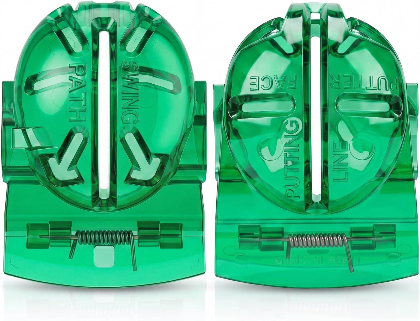 Outus 2 Pack Golf Ball Line Marker Tool Marking Putting Alignment Tool Golf Ball Liner Drawing Marker for Men and Women