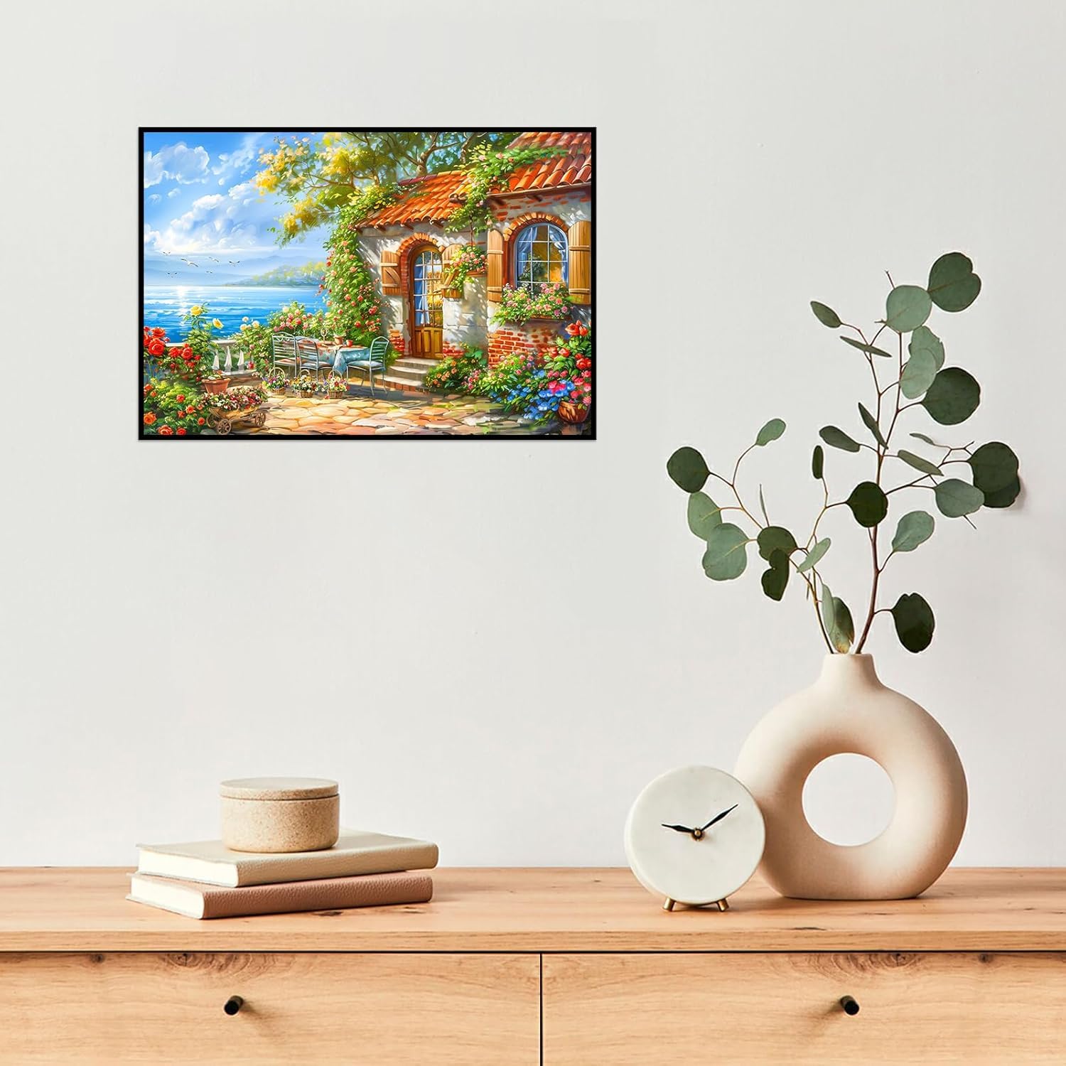 Amazon | （38×26cm）CHengQiSM 木製パズル 300ピース 夏 海景房