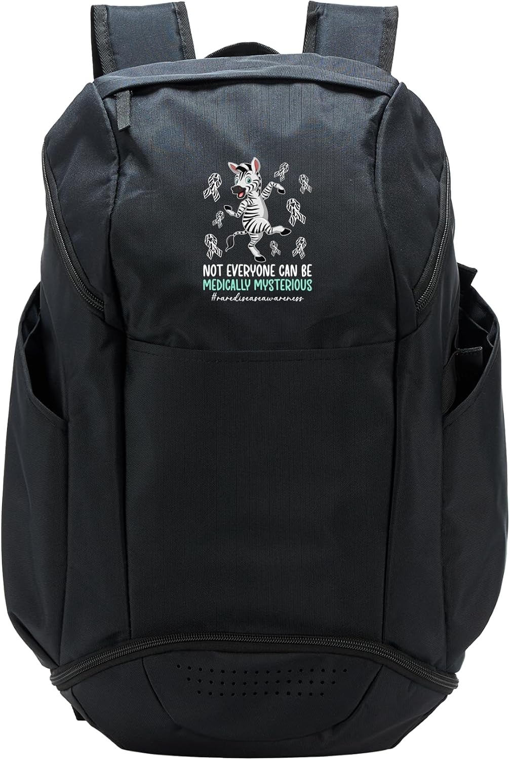 Funny Rare Disease Awareness Rare Disease Warrior Sport Backpack