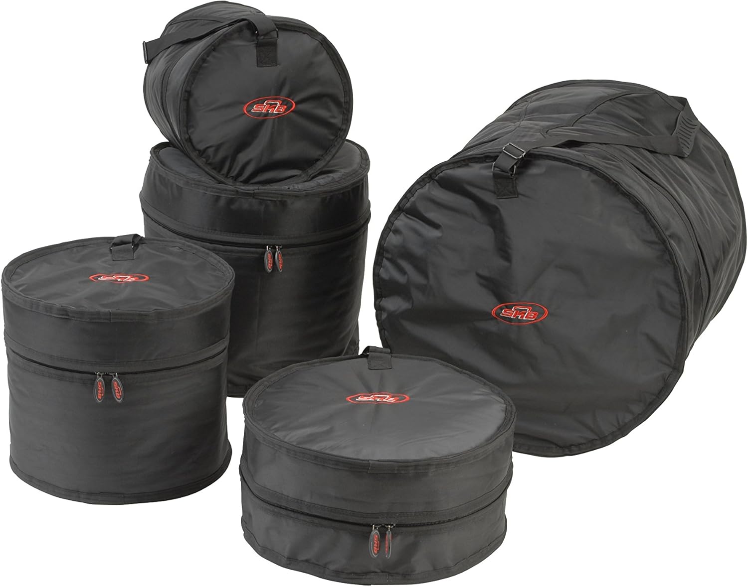 SKB 1SKB-DBS4 Drum Gig Bag Set 10"Tom, 12"Tom, 16" Floor Tom, 14"Snare, 22"Bass