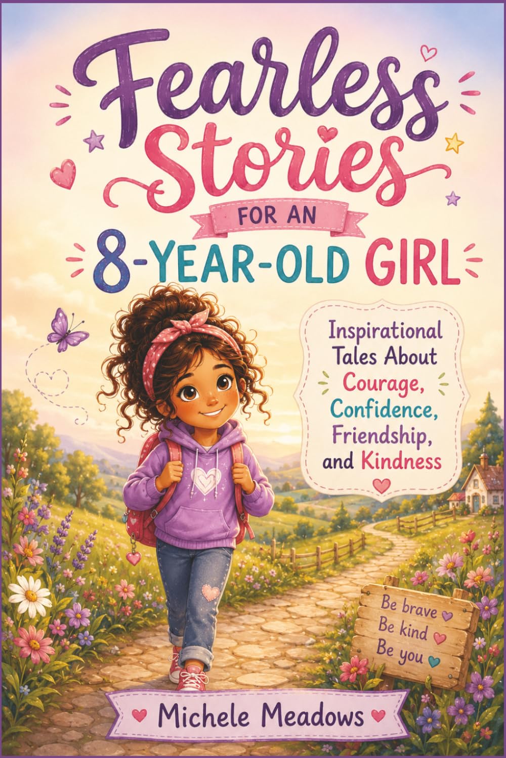 Fearless Stories For An 8-Year-Old Girl: Inspirational Tales About Courage, Confidence, Friendship, and Kindness