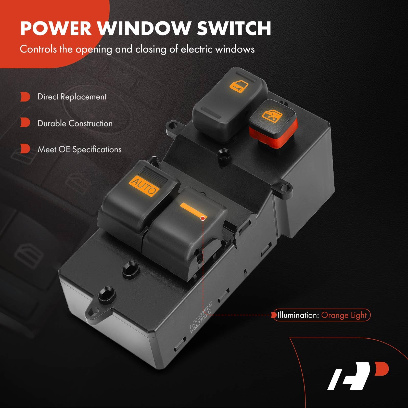 Sell WINDOW SWITCH Honda Accord 2000 00 Sedan In Waterbury, Connecticut