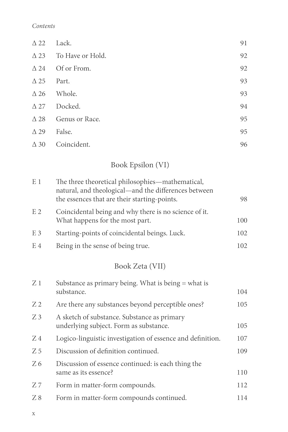 Metaphysics (The New Hackett Aristotle)