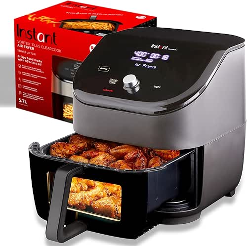 Instant Pot Vortex Plus 6QT ClearCook Air Fryer, Clear Windows,